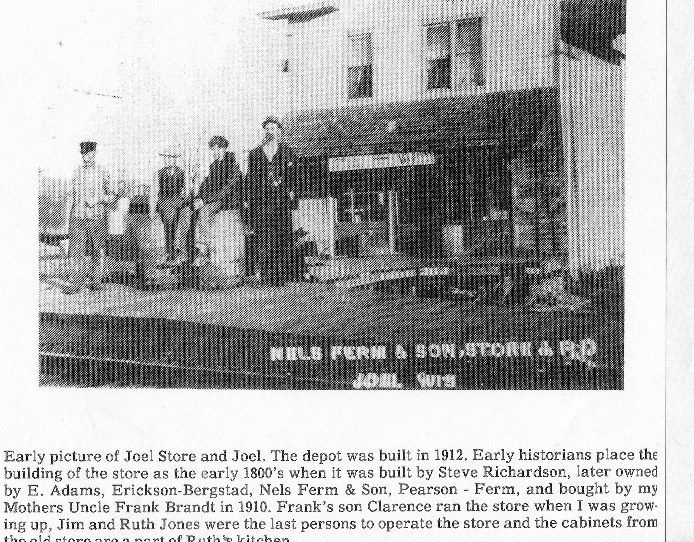 Business - Joel Store Abt 1912